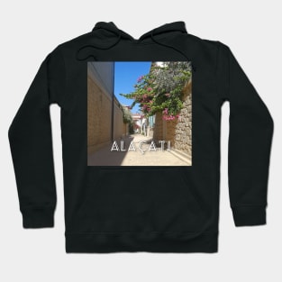 Alacati Town Izmir Turkey Street Photography Hoodie